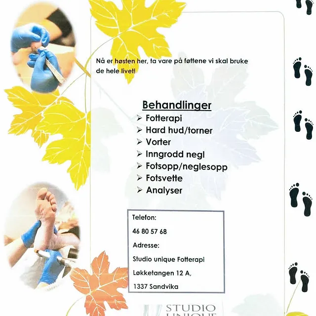 Inforplakat høst